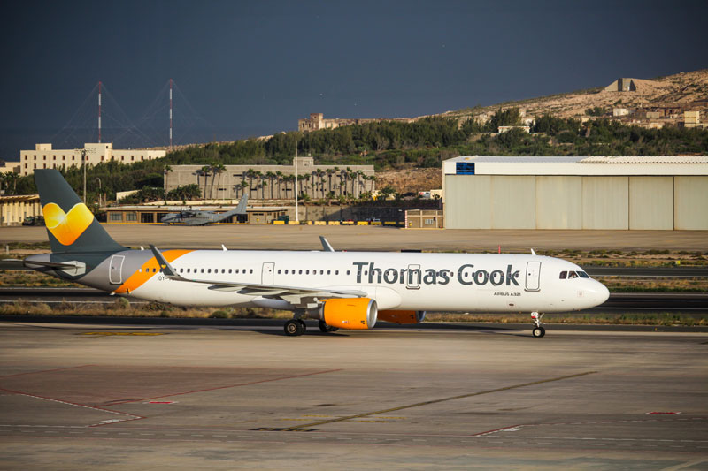 Information til piloterne i Thomas Cook Airlines Scandinavia